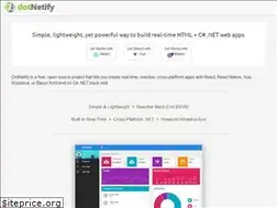 Sites similar to dotnetify.net