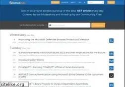 Sites similar to dotnetkicks.com