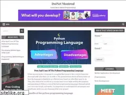 Sites similar to dotnetmontreal.com
