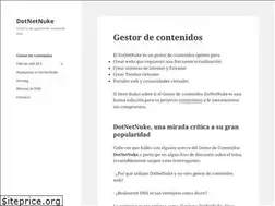 Sites similar to dotnetnuke.com.es