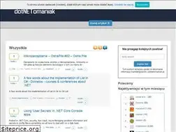 Sites similar to dotnetomaniak.pl