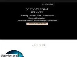 Sites similar to dotodaylegal.com