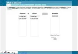 Sites similar to dotomator.com