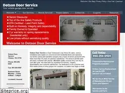 Sites similar to dotsondoor.net
