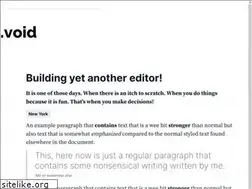 Sites similar to dotvoid.com