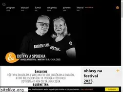 Sites similar to dotykyaspojenia.sk