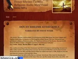 Sites similar to douayrheimsaudiobible.org