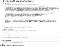 Sites similar to double-spending.com