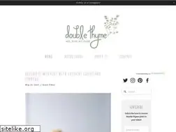 Sites similar to double-thyme.com