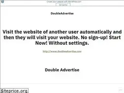 Sites similar to doubleadvertise.wordpress.com