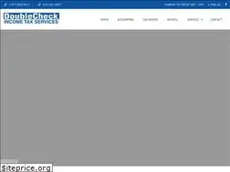 Sites similar to doublecheckincometax.com