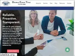Sites similar to doubleeagletitle.com