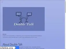 Sites similar to doubletalkspeechtherapy.com