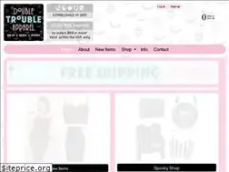 Sites similar to doubletroubleapparel.com