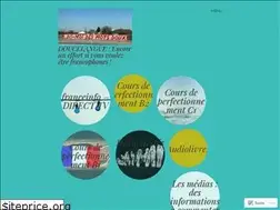 Sites similar to doucelangue.wordpress.com