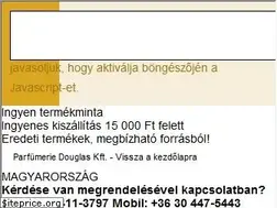 Sites similar to douglasshop.hu