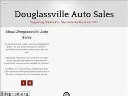 Sites similar to douglassvilleautosales.com