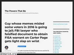 Sites similar to dougpowers.com