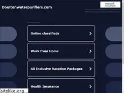 Sites similar to doultonwaterpurifiers.com