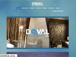 Sites similar to dovalwallcoverings.com