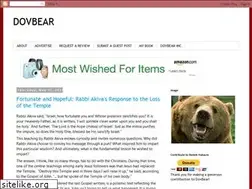 Sites similar to dovbear.blogspot.com