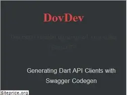 Sites similar to dovdev.com