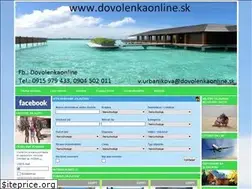 Sites similar to dovolenkaonline.sk