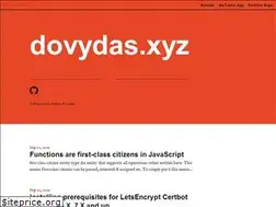 Sites similar to dovydas.xyz