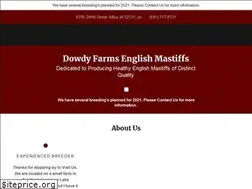 Sites similar to dowdyfarmsenglishmastiffs.com