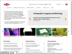 Sites similar to dowelectronicmaterials.com