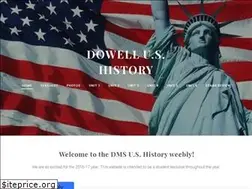 Sites similar to dowellushistory.weebly.com