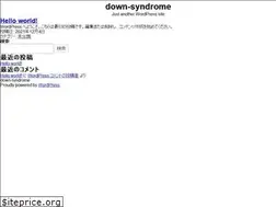Sites similar to down-syndrome.biz