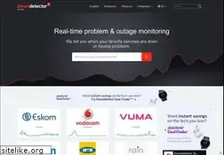 Sites similar to downdetector.co.za