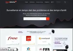 Sites similar to downdetector.fr