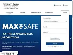 Sites similar to downersgrovebank.com