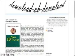 Sites similar to download-oh-download.blogspot.com