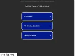 Sites similar to download-stuff.online