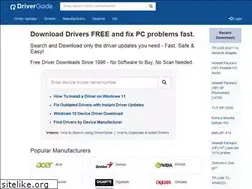Sites similar to download.driverguide.com
