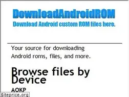 Sites similar to downloadandroidrom.com