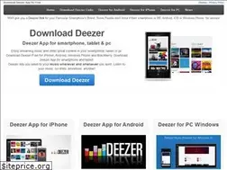 Sites similar to downloaddeezer.com