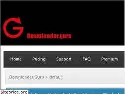 Sites similar to downloader.guru