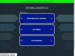 Sites similar to downloader.io