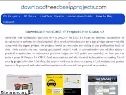Sites similar to downloadfreecbseipprojects.com