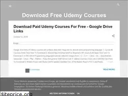 Sites similar to downloadfreeudemycourse.blogspot.com
