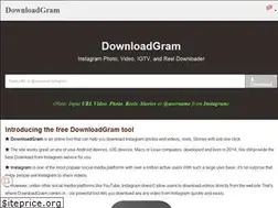 Sites similar to downloadgram.pro