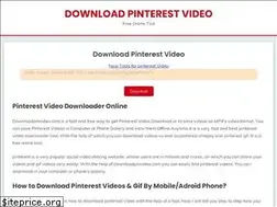 Sites similar to downloadpinvideo.com