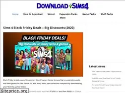 Sites similar to downloadsims4.com