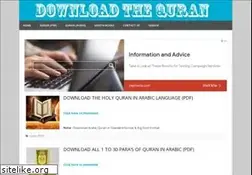 Sites similar to downloadthequran.com