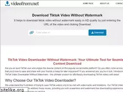 Sites similar to downloadtiktokvideos.net