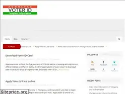 Sites similar to downloadvoterid.in